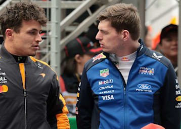 Max Verstappen und Lando Norris