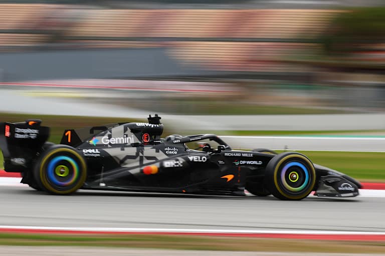 Lando Norris im McLaren MCL40