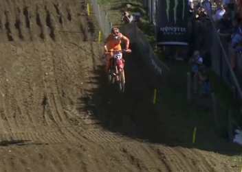 Jeffrey Herlings gewann das zweite Finale in Ernée