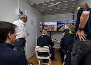 Der neue Kamera-Überwachungsraum