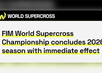 Die Supercross-WM ist am Ende