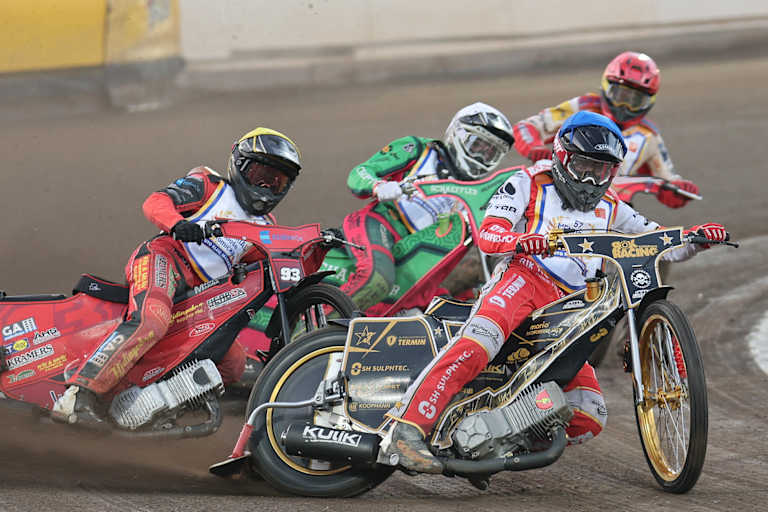 Norick Blödorn (vorne) fuhr in Prag ein starkes Rennen