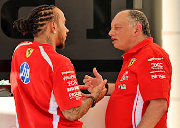 Lewis Hamilton und Fred Vasseur