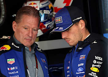 Jos und Max Verstappen