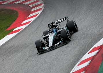 WM-Favorit? George Russell zeigte beim Shakedown-Test eine gute Form