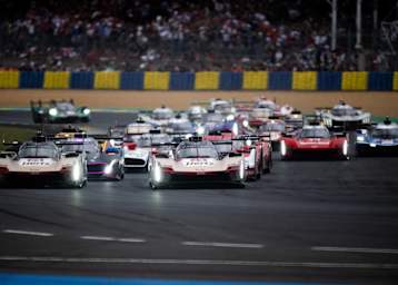 Der Start zu den 24h Le Mans bietet stets eine besondere Atmosphäre