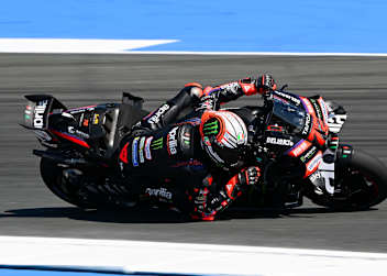 P1 im hitzigen Assen-Zeittraining: Aprilia-Pilot Marco Bezzecchi