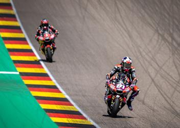 Beim Deutschland-GP kam Senna Agius vor Gonzalez ins Ziel
