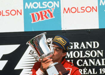 Jean Alesi in Kanada 1995