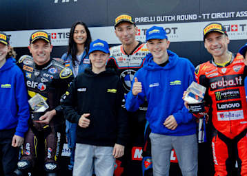 Moto4 Talente treffen ihre Helden