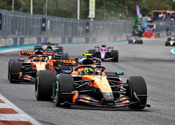 Die beiden McLaren im Miami-GP: Norris vor Piastri