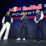 Red Bull Racing-Teamchef Laurent Mekies (Mitte)
