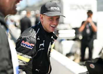 Mick Schumacher beim Training fürs Indy500