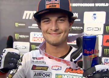 Lucas Coenen gewann das MXGP-Qualifikationsrennen in Almonte