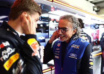 Max Verstappen und Laurent Mekies