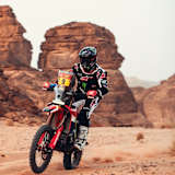 Ricky Brabec hält Honda im Rennen 