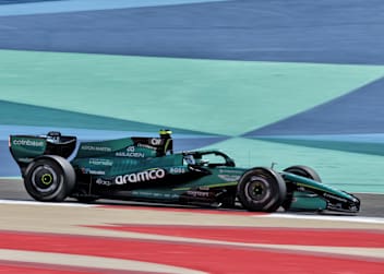 Fernando Alonso im Aston Martin