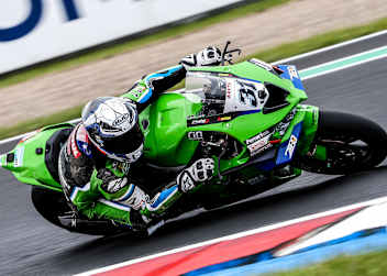 Die Bremsstabililität der Kawasaki begeistert Garrett Gerloff