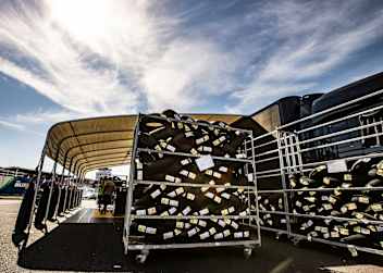 Ohne Reifen fährt es sich schlecht