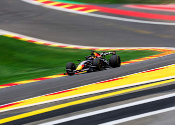 Max Verstappen auf dem Circuit de Spa-Francorchamps