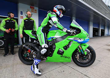 Garrett Gerloff auf der 2026er-Kawasaki