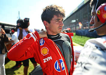Charles Leclerc vor dem Italien-GP in Monza