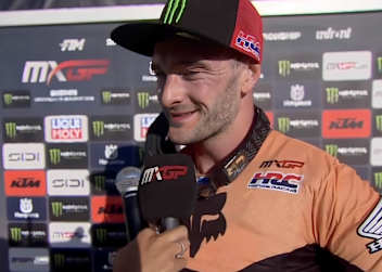 Jeffrey Herlings startet in Uddevalla von Pole