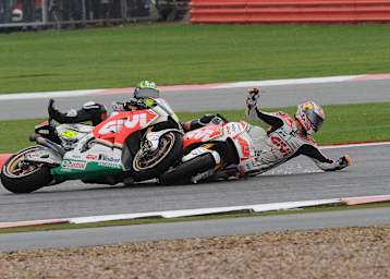 Silverstone 2015: Jack Miller räumte LCR-Teamkollege Cal Crutchlow ab