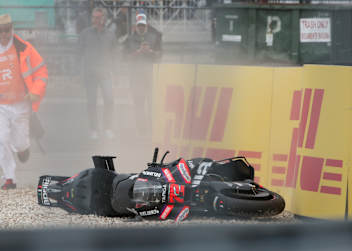 Marco Bezzecchi führt die Sturzstatistik nach drei Rennen klar an