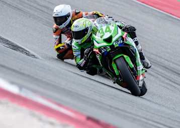Xavi Artigas auf der Kawasaki ZX-6R