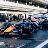 Isack Hadjar im Rennwagen von Red Bull Racing