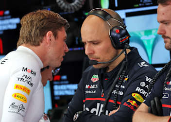 Max Verstappen und Gianpiero Lambiase