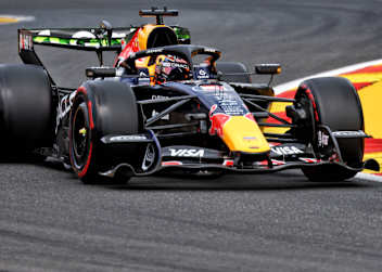 Max Verstappen auf dem Circuit de Spa-Francorchamps