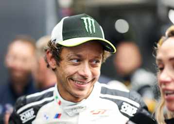 BMW-Fahrer Valentino Rossi