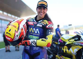 Maria Herrera startete mit einem Sieg in die WorldWCR 2026