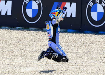 2025 in Jerez ganz oben: Gresini-Ducati-Pilot Alex Marquez