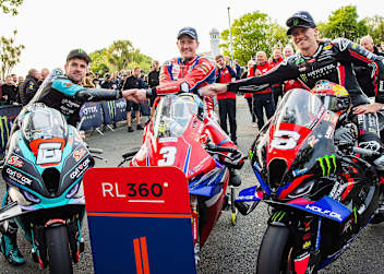 2025 teilten sich Michael Dunlop, Dean Harrison und Davey Todd das Podium