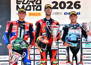 Die Sieger und Platzierten aus SBK-Lauf 1