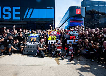 Die Rennen in Silverstone wurden wieder von Aprilia-Piloten dominiert