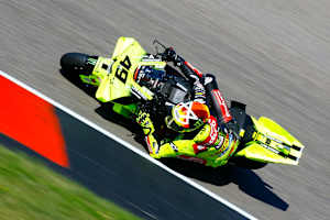 Fabio di Giannantonio wechselte am Sonntag nur neuen Ducati-Aero