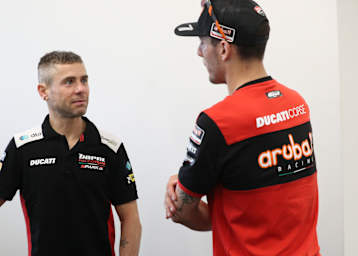 Alvaro Bautista und Iker Lecuona