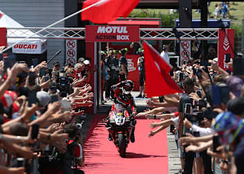 Damilo Petrucci war 2025 einer der Misano-Helden