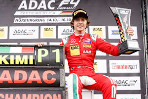 Der letzte ADAC F4-Champion: Kimi Antonelli
