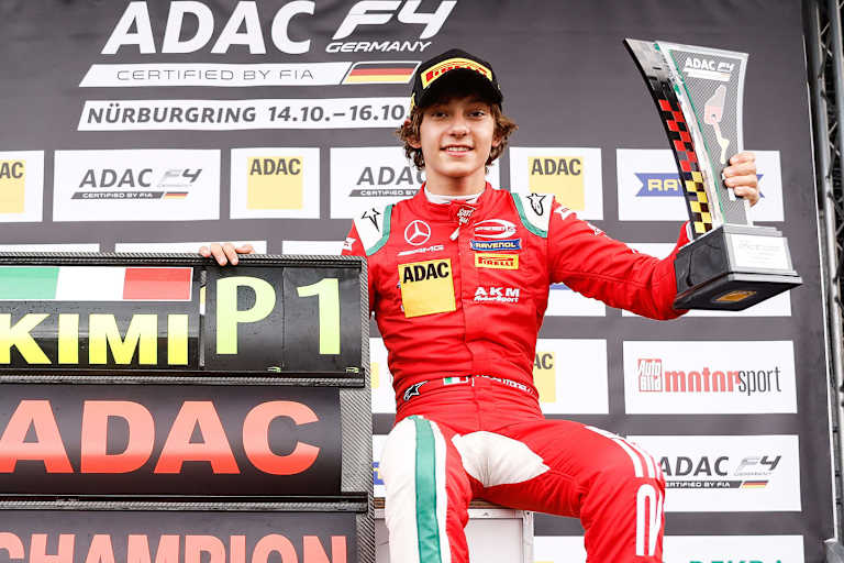 Der letzte ADAC F4-Champion: Kimi Antonelli