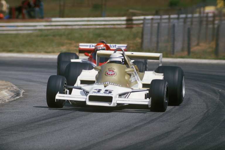 Patrese in Südafrika 1978 mit Arrows