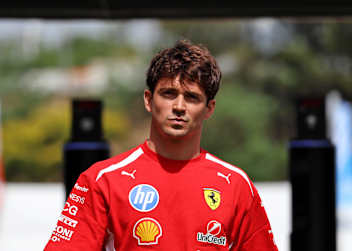 Charles Leclerc sprach in Spanien nur ungern über seine Monaco-Kritik