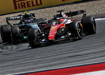 Charles Leclerc in Spielberg