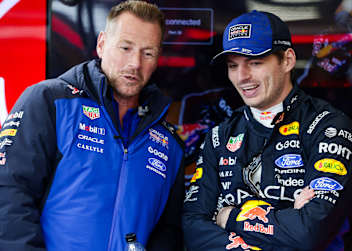 Max Verstappen war in Silverstone beim Filmtag im Einsatz