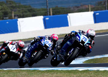 Albert Arenas (75) holte sich in seinem zweiten SSP-Rennen den ersten Sieg