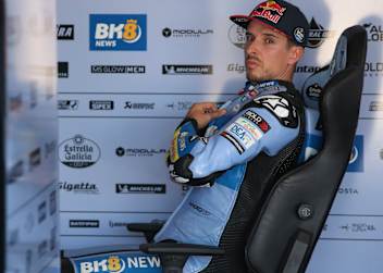 Alex Marquez (4.) fuhr ein einsames Rennen
